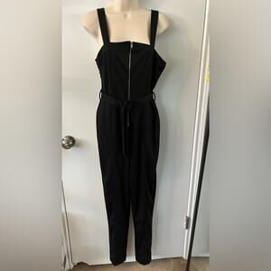 Black Sleeveless Jumpsuit L